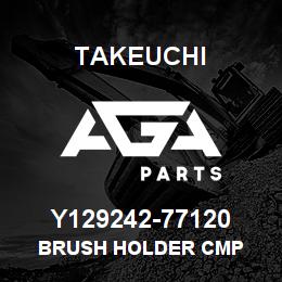 Y129242-77120 Takeuchi BRUSH HOLDER CMP | AGA Parts