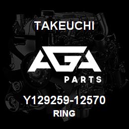 Y129259-12570 Takeuchi RING | AGA Parts