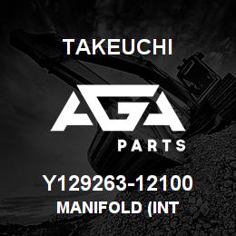 Y129263-12100 Takeuchi MANIFOLD (INT | AGA Parts