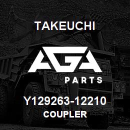 Y129263-12210 Takeuchi COUPLER | AGA Parts