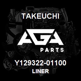 Y129322-01100 Takeuchi LINER | AGA Parts