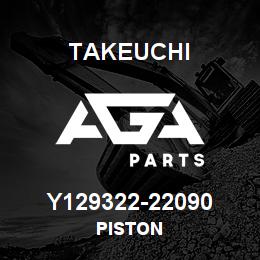 Y129322-22090 Takeuchi PISTON | AGA Parts