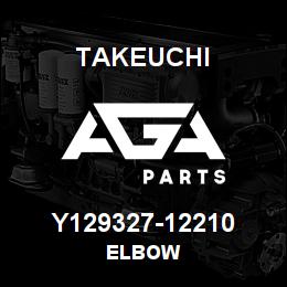 Y129327-12210 Takeuchi ELBOW | AGA Parts