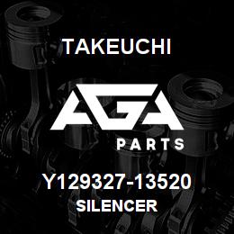 Y129327-13520 Takeuchi SILENCER | AGA Parts