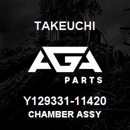 Y129331-11420 Takeuchi CHAMBER ASSY | AGA Parts