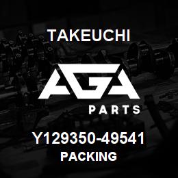 Y129350-49541 Takeuchi PACKING | AGA Parts