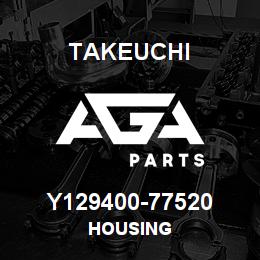 Y129400-77520 Takeuchi HOUSING | AGA Parts