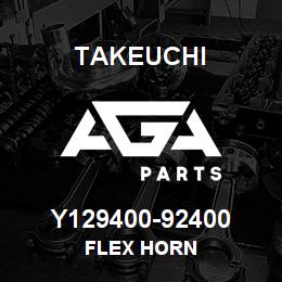 Y129400-92400 Takeuchi FLEX HORN | AGA Parts