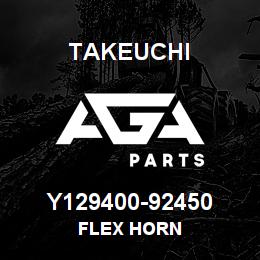 Y129400-92450 Takeuchi FLEX HORN | AGA Parts