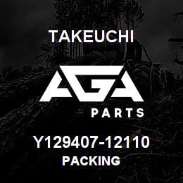 Y129407-12110 Takeuchi PACKING | AGA Parts