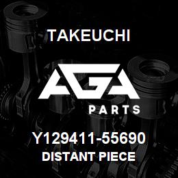 Y129411-55690 Takeuchi DISTANT PIECE | AGA Parts