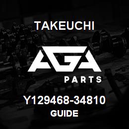Y129468-34810 Takeuchi GUIDE | AGA Parts