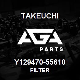 Y129470-55610 Takeuchi FILTER | AGA Parts