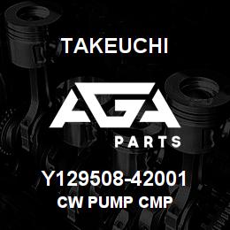 Y129508-42001 Takeuchi CW PUMP CMP | AGA Parts