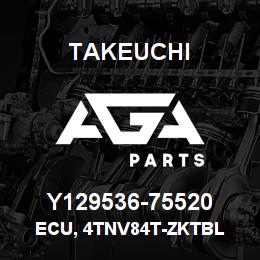 Y129536-75520 Takeuchi ECU, 4TNV84T-ZKTBL | AGA Parts