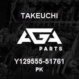 Y129555-51761 Takeuchi PK | AGA Parts