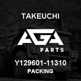 Y129601-11310 Takeuchi PACKING | AGA Parts