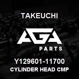 Y129601-11700 Takeuchi CYLINDER HEAD CMP | AGA Parts
