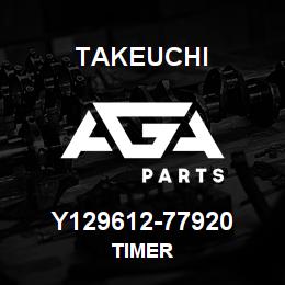 Y129612-77920 Takeuchi TIMER | AGA Parts