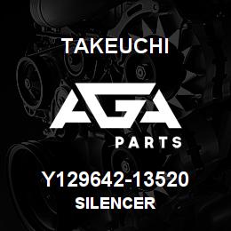 Y129642-13520 Takeuchi SILENCER | AGA Parts