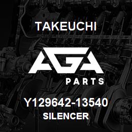 Y129642-13540 Takeuchi SILENCER | AGA Parts
