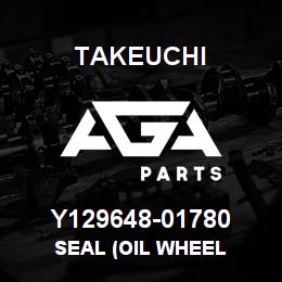 Y129648-01780 Takeuchi SEAL (OIL WHEEL | AGA Parts