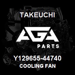 Y129655-44740 Takeuchi COOLING FAN | AGA Parts