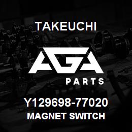 Y129698-77020 Takeuchi MAGNET SWITCH | AGA Parts