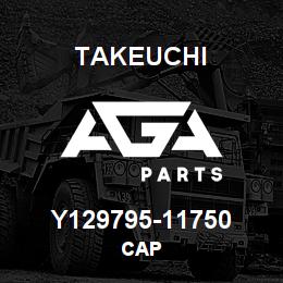 Y129795-11750 Takeuchi CAP | AGA Parts
