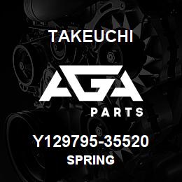 Y129795-35520 Takeuchi SPRING | AGA Parts