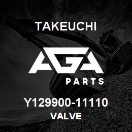 Y129900-11110 Takeuchi VALVE | AGA Parts