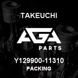 Y129900-11310 Takeuchi PACKING | AGA Parts