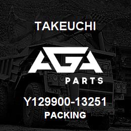Y129900-13251 Takeuchi PACKING | AGA Parts
