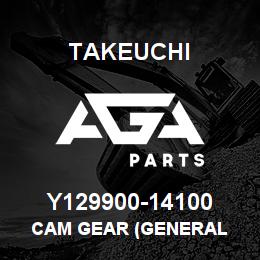 Y129900-14100 Takeuchi CAM GEAR (GENERAL | AGA Parts