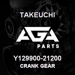 Y129900-21200 Takeuchi CRANK GEAR | AGA Parts