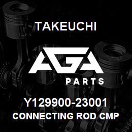 Y129900-23001 Takeuchi CONNECTING ROD CMP | AGA Parts
