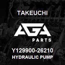 Y129900-26210 Takeuchi HYDRAULIC PUMP | AGA Parts