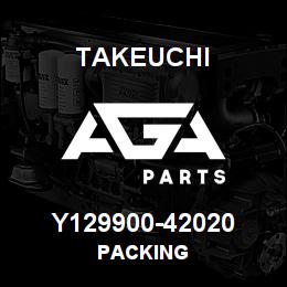 Y129900-42020 Takeuchi PACKING | AGA Parts