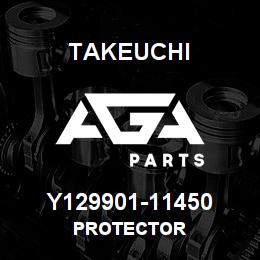 Y129901-11450 Takeuchi PROTECTOR | AGA Parts