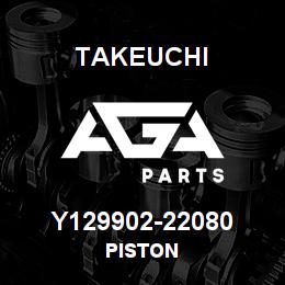Y129902-22080 Takeuchi PISTON | AGA Parts