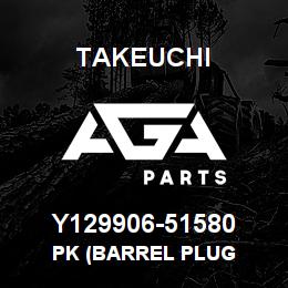 Y129906-51580 Takeuchi PK (BARREL PLUG | AGA Parts