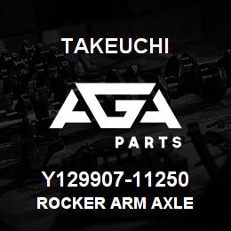 Y129907-11250 Takeuchi ROCKER ARM AXLE | AGA Parts
