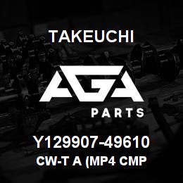 Y129907-49610 Takeuchi CW-T A (MP4 CMP | AGA Parts