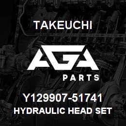 Y129907-51741 Takeuchi HYDRAULIC HEAD SET | AGA Parts