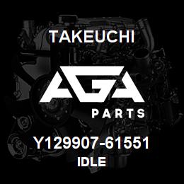Y129907-61551 Takeuchi IDLE | AGA Parts