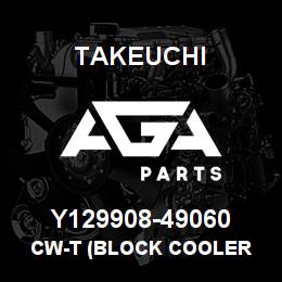 Y129908-49060 Takeuchi CW-T (BLOCK COOLER | AGA Parts