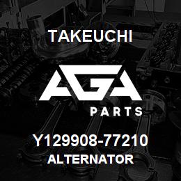 Y129908-77210 Takeuchi ALTERNATOR | AGA Parts