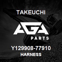 Y129908-77910 Takeuchi HARNESS | AGA Parts