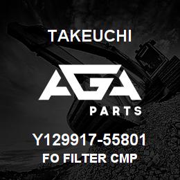 Y129917-55801 Takeuchi FO FILTER CMP | AGA Parts
