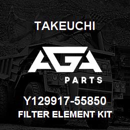 Y129917-55850 Takeuchi FILTER ELEMENT KIT | AGA Parts